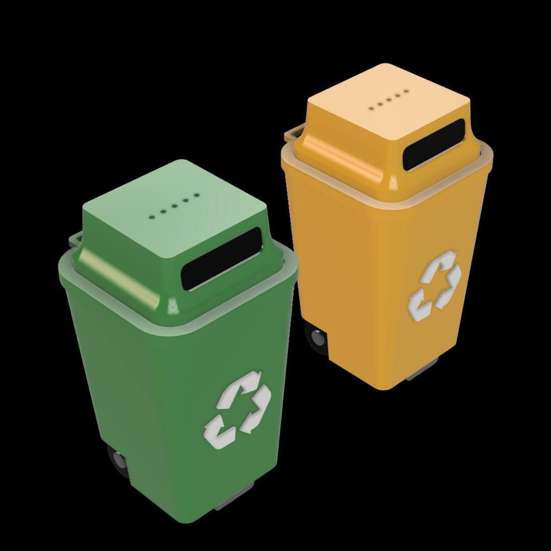 Recycle bin Salt & Pepper