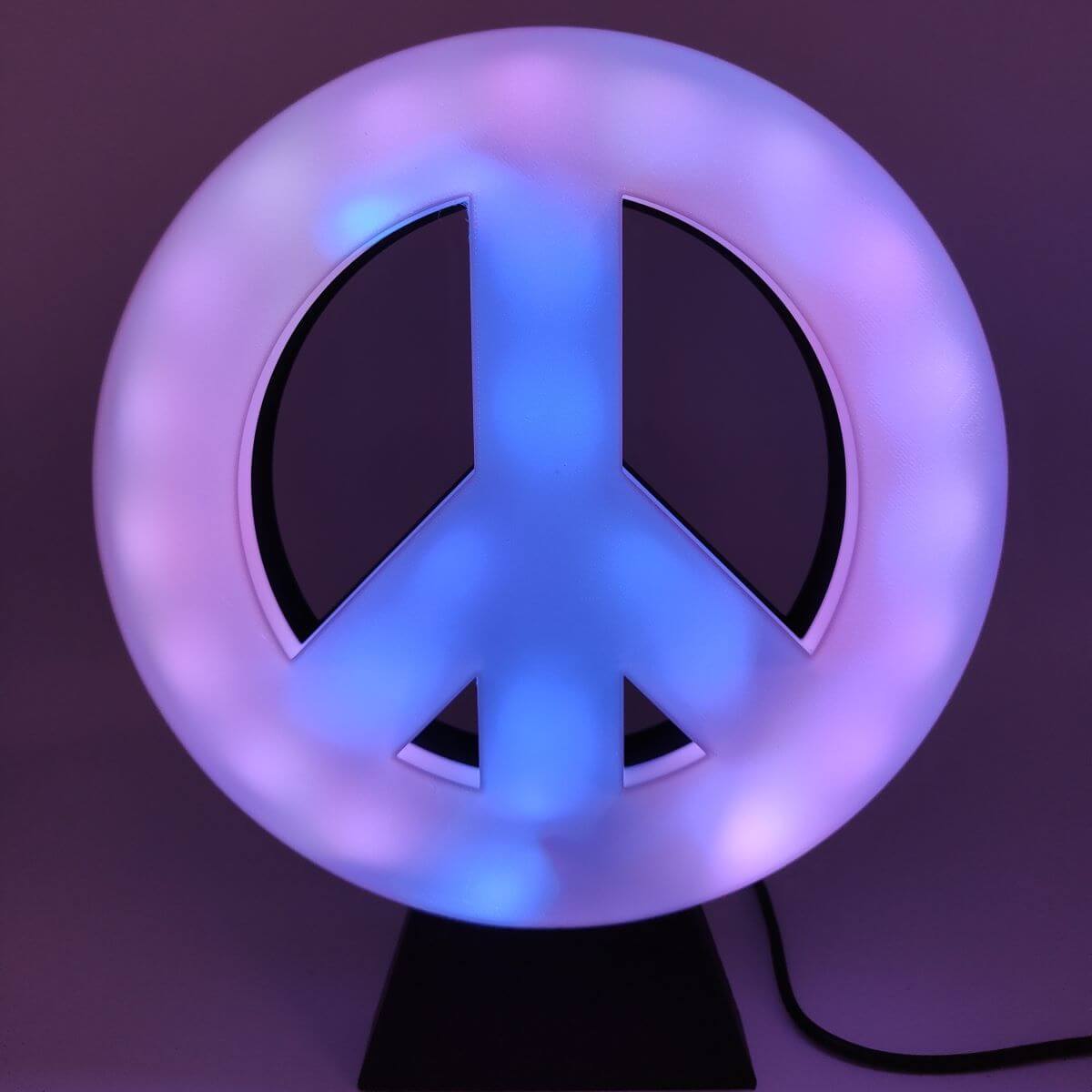 LED Peace Lamp