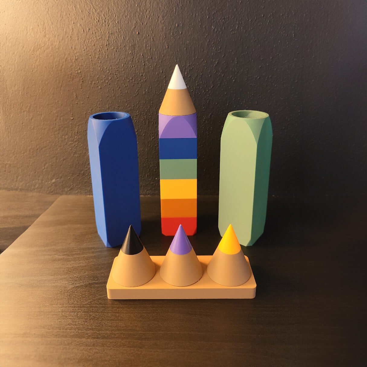 Pastel Vase