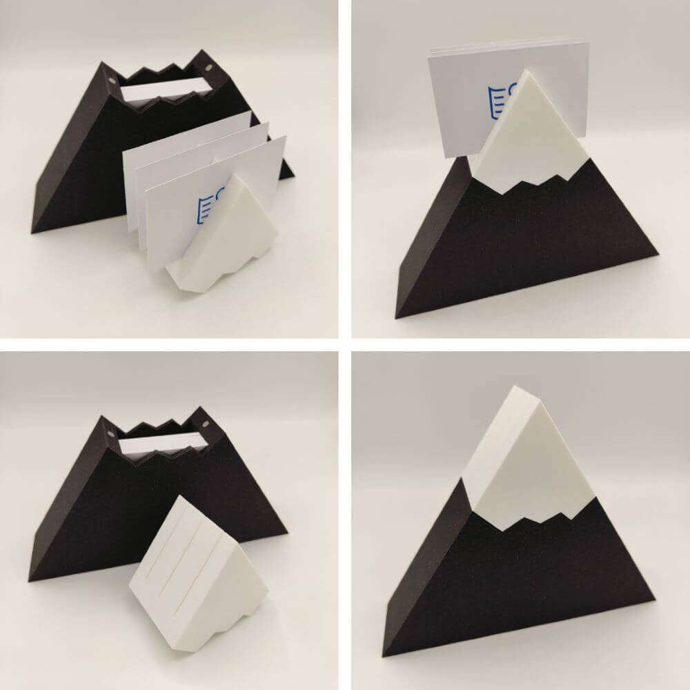 Mountain Business Cards Holder