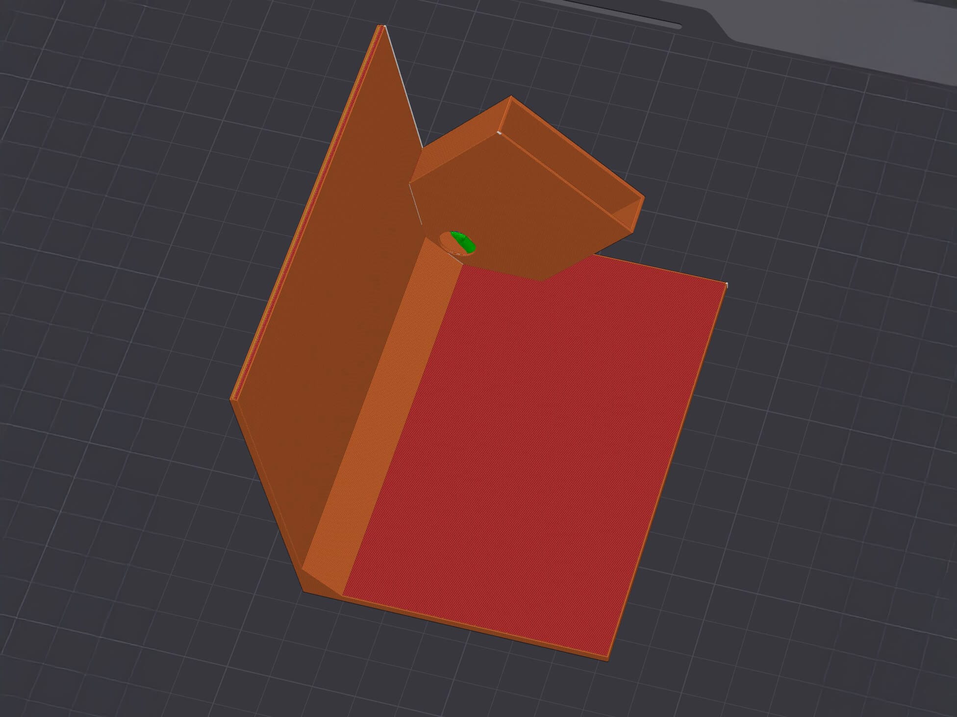 Plant Incubator - Versione Base - Posizionamento per la stampa del tetto