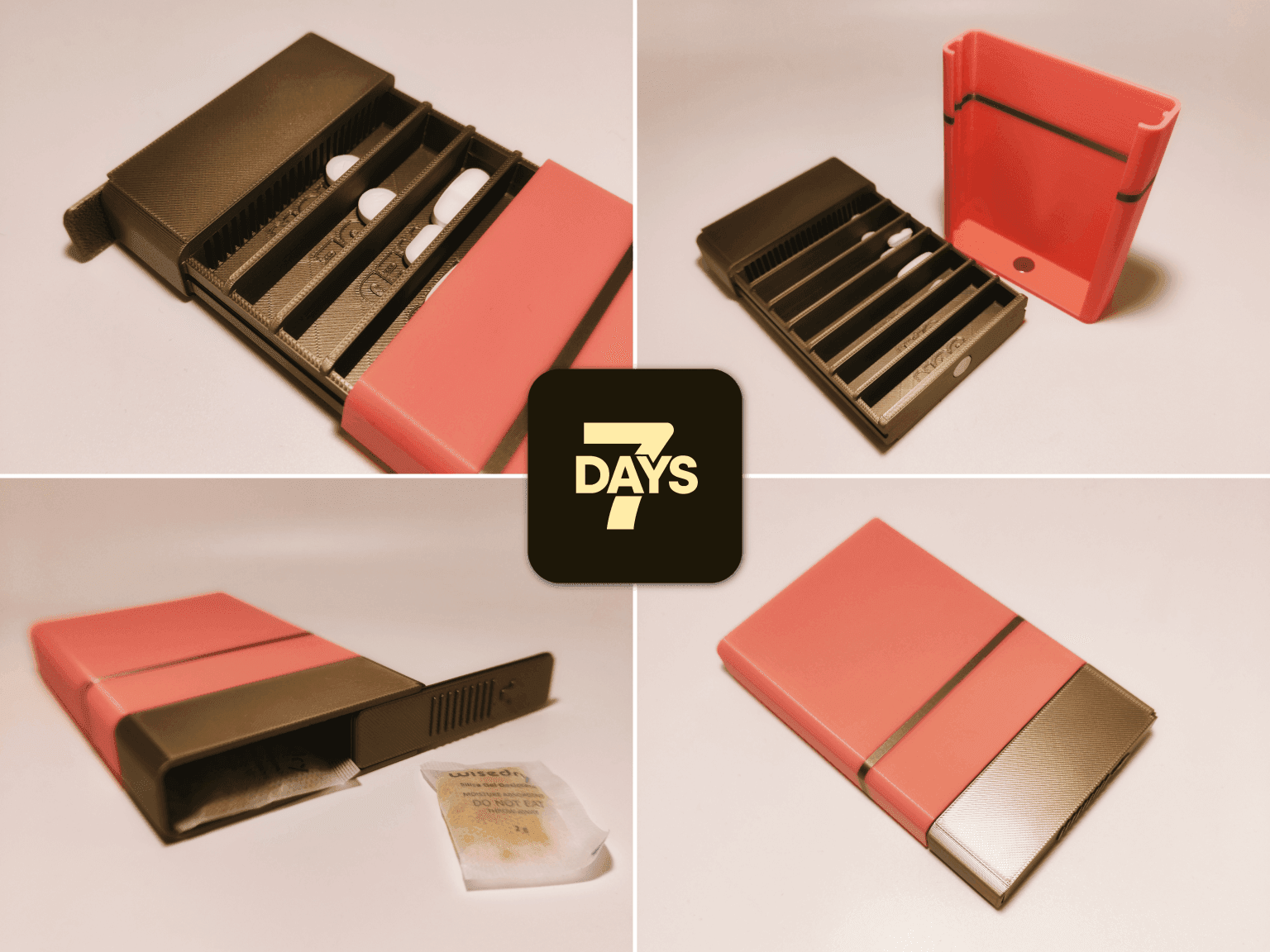 Seven Days Organizzatore Pillole da viaggio