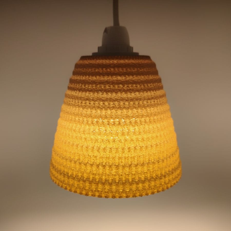 Fuzzy Lampshade